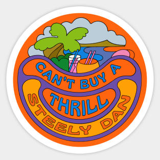 Steely Dan - Can't Buy A Thrill - Original Fan Art Sticker